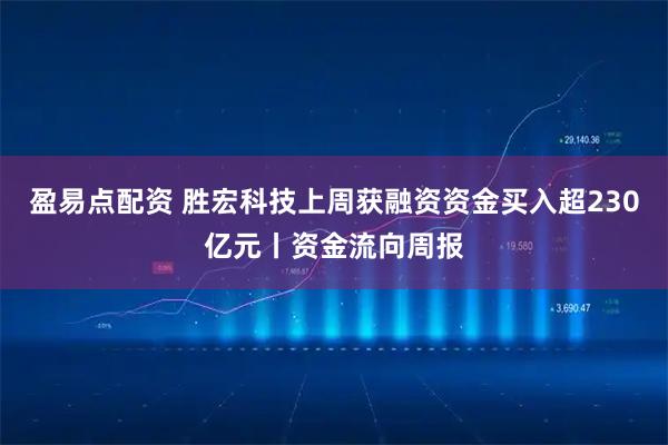 盈易点配资 胜宏科技上周获融资资金买入超230亿元丨资金流向周报