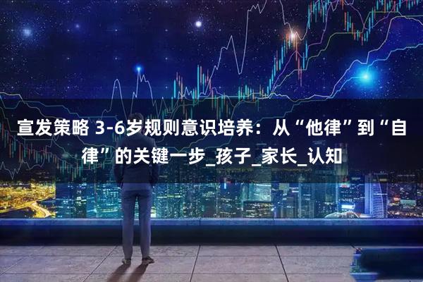 宣发策略 3-6岁规则意识培养：从“他律”到“自律”的关键一步_孩子_家长_认知